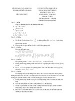 ĐỀ TUYỂN SINH 10 TPHCM 2010