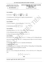 Đề thi tuyển sinh vào 10 chuyên ngữ_2010