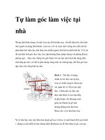 Tự làm góc làm việc tại nhà ppt