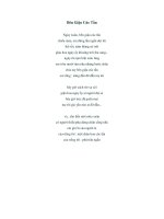 Bên Giậu Cúc Tần Ngày xuân docx