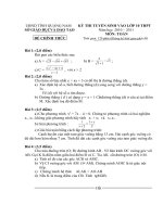 DE TS NAM HOC: 2010-2011 CUA Q.NAM