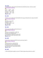 BBooj câu hỏi môn sinh thi ĐH - 13