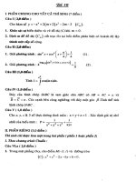 Đề toán ôn thi Đại học  2010 -10