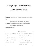 LUYỆN TẬP TÍNH CHẤT ĐỐI XỨNG ĐƯỜNG TRÒN pps