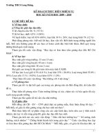 kế hoạch HT kỳ I,II