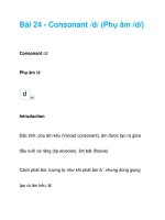 Bài 24 - Consonant /d/ ppsx