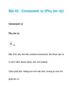 Bài 42 - Consonant /ŋ/ potx
