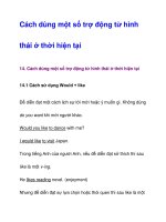 Cách dùng một số trợ động từ hình thái ở thời hiện tại 2 doc