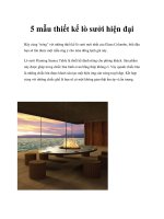 5 mẫu thiết kế lò sưởi hiện đại Hãy cùng “nóng” với những thiết kế lò ppsx