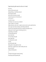 Người đàn ông bốn mươi ba tuổi nói về mình pot