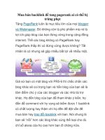 Mua bán backlink để tang pagerank ai có thể bị trừng phạt pot
