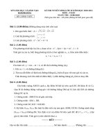 mot so de thi vao các tinh nam 2010