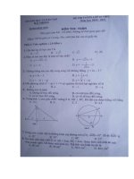 De thi vao 10 Hai Phong 2010