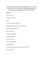 Chuyển đổi doanh nghiệp liên doanh và doanh nghiệp 100% vốn nước ngoài có từ hai pps