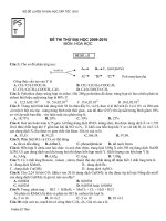 45 ĐỀ LUYỆN THI ĐẠI HỌC CẤP TỐC - (33)