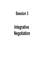 integrative negotiation
