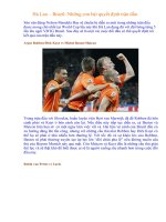 Hôm nay Hà Lan-Barzil