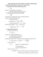 Một số dạng bài tập hoá trong chương trình trung học cơ sở docx