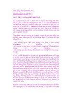 Công nghệ sinh học ( phần 10 ) Giáo trình nuôi cấy mô ( bài 2 ) ppt