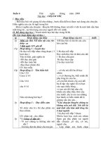 GIÁO ÁN TIẾNG VIỆT 4 (Tuần 6)