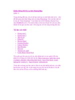 Chiếc Đồng Hồ Kỳ Lạ trên Hoang Mạc (phần 1) doc