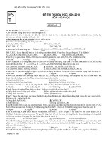 45 ĐỀ LUYỆN THI ĐẠI HỌC CẤP TỐC - (26)