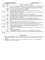 Lich CT từ 5-7 đến 11-7
