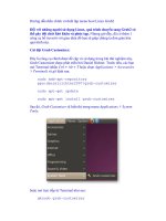 Hướng dẫn điều chỉnh và thiết lập menu boot Linux Grub2 Đối với những người potx