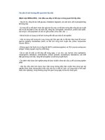 Các yếu tố ảnh hưởng đến quá trình lấy mẫu ppt