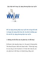 Quy luật mới trong xây dựng thương hiệu trực tuyến pot