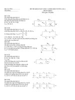 De thi khao sat chat luong doi tuyen lan 1