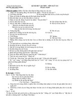 de thi thu vao thpt mon van