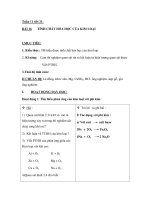 Giáo án hóa học lớp 9 - Tiết 21 pot