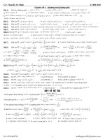 tổng hợp các dạng