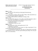 de thi thu mon vat ly vao 10