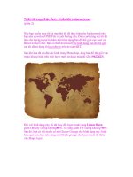 Thiết Kế Logo Điện Ảnh: Chiếc Mũ Indiana Jones (phần 2) doc