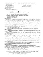 Đế thi tuyển vào 10 chuyên Lê Khiết Quảng Ngãi