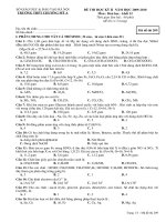 de thi hoc ky II ( 2010)  lop 12