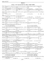 tong hop cac khoi THPT CUC HAY DAY DU