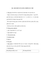 ĐỘT BIẾN SỐ LƯỢNG NHIỄM SẮC THỂ potx