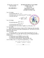 Đề+ĐA thi vào 10 tỉnh Ninh Bình 2010 - 2011