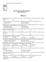 45 ĐỀ LUYỆN THI ĐẠI HỌC CẤP TỐC - (27)