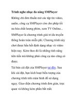 Trình nghe nhạc đa năng SMPlayer pot