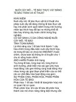 NUÔI CẤY MÔ – TẾ BÀO THỰC VẬT pps