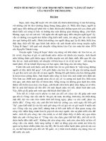 Phân tích nhân vật anh thanh niên trong LLSP