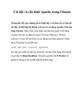 Cài đặt và cấu hình Apache trong Ubuntu doc