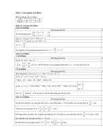 Dap an vao 10 VINH PHUC