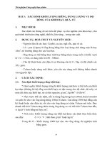 Giáo trình thí nghiệm công nghệ thực phẩm - Chương 1 - Bài 3 & 4 potx