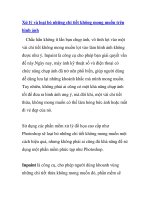 Xử lý và loại bỏ những chi tiết không mong muốn trên hình ảnh ppt