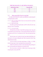 THIẾT BỊ TRẠM GỐC CỦA HỆ THỐNG GSM (phần 5) potx